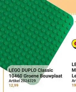 Lobbes lego duplo classic 10460 groene bouwplaat aanbieding