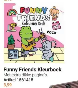 Lobbes Funny Friends Kleurboek aanbieding
