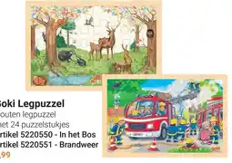 Lobbes Goki Legpuzzel aanbieding
