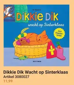 Lobbes Jet Boeke Dikkie Dik Wacht op Sinterklaas aanbieding