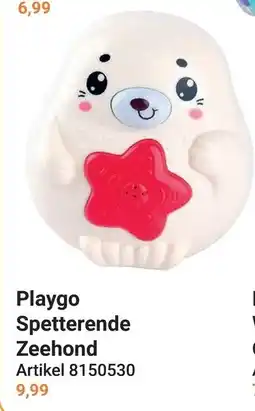 Lobbes Playgo Spetterende Zeehond aanbieding