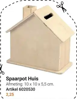 Lobbes Spaarpot Huis aanbieding