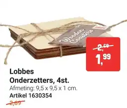 Lobbes Lobbes Onderzetters aanbieding