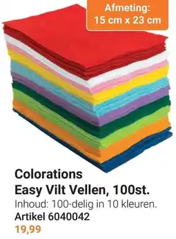 Lobbes Colorations Easy Vilt Vellen aanbieding