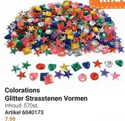 Lobbes Colorations Glitter Strasstenen Vormen aanbieding