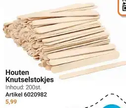 Lobbes Houten Knutselstokjes aanbieding