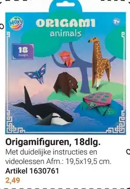 Lobbes Moxy origami animals aanbieding