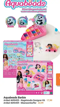 Lobbes Aquabeads Barbie aanbieding