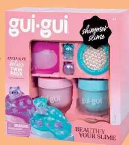 Lobbes Gui gui shimmer Deluxe duo pack slijm aanbieding