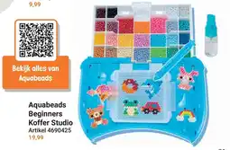 Lobbes Aquabeads Beginners Koffer Studio aanbieding