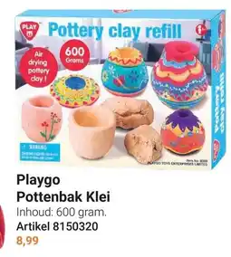 Lobbes Playgo Pottenbak Klei aanbieding