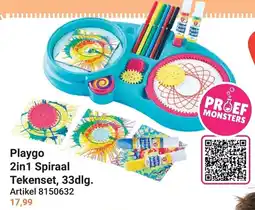 Lobbes Playgo 2in1 Spiraal Tekenset aanbieding
