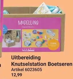 Lobbes Creativ Knutselstation Boetseren aanbieding