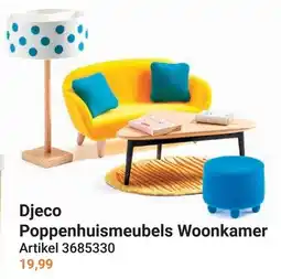 Lobbes Djeco Poppenhuismebels Woonkamer aanbieding