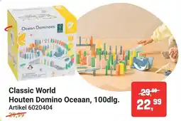 Lobbes Classic World Houten Domino Oceaan aanbieding