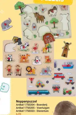 Lobbes Noppenpuzzel aanbieding