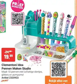 Lobbes Clementoni Idea Pennen Maken Studio aanbieding