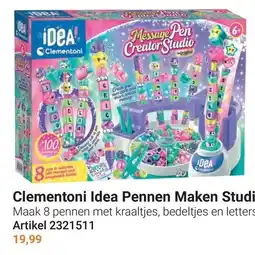 Lobbes Clementoni Idea Pennen Maken Studio aanbieding