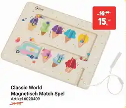 Lobbes Classic World Magnetisch Match Spel aanbieding
