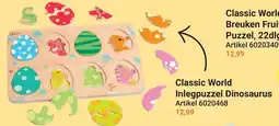 Lobbes Classic World Inlegpuzzel Dinosaurus aanbieding