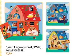 Lobbes Djeco Lagenpuzzel, aanbieding