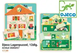 Lobbes Djeco Lagenpuzzel aanbieding