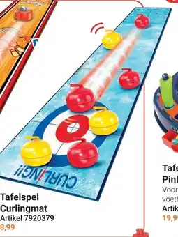 Lobbes Tafelspel Curlingmat aanbieding