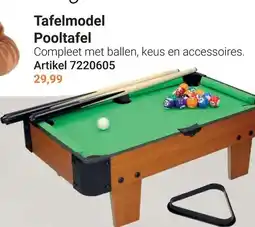 Lobbes Tafelmodel Pooltafel aanbieding