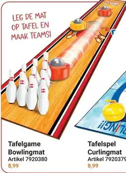 Lobbes Tafelgame Bowlingmat aanbieding