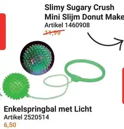 Lobbes Enkelspringbal met Licht aanbieding