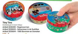 Lobbes Tiny Tins aanbieding