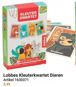 Lobbes Lobbes Kleuterkwartet Dieren aanbieding
