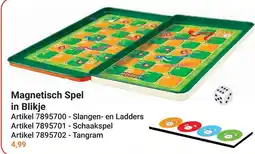 Lobbes Magnetisch Spel in Blikje aanbieding