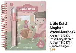 Lobbes Little Dutch Magisch Waterkleurboek aanbieding