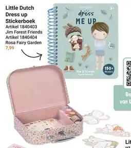 Lobbes Little Dutch Dress up Stickerboek aanbieding