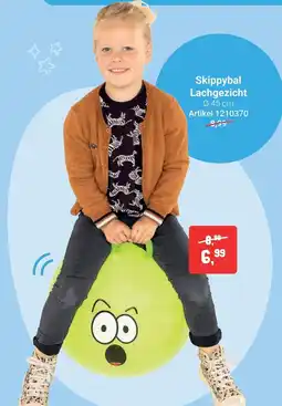 Lobbes Skippybal Lachgezicht aanbieding