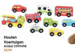 Lobbes Houten Voertuigen aanbieding