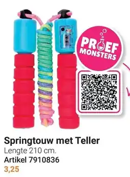 Lobbes Springtouw met Teller aanbieding