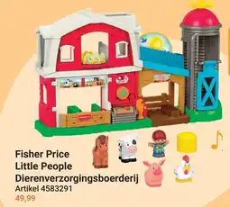 Lobbes Fisher Price Little People Dierenverzorgingsboerderij aanbieding