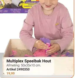 Lobbes Multiplex Speelbak Hout aanbieding