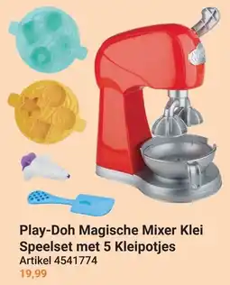 Lobbes Play-Doh Magische Mixer Klei aanbieding