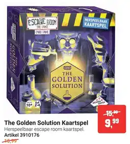 Lobbes The Golden Solution Kaartspel aanbieding