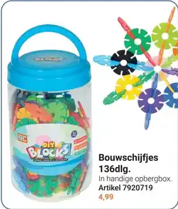 Lobbes DIY BLOCKS Bouwschijfjes aanbieding