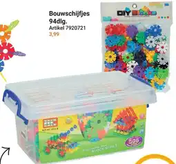Lobbes DIY Blocks Bouwschijfjes aanbieding