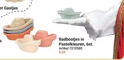Lobbes Badbootjes in Pastelkleuren aanbieding