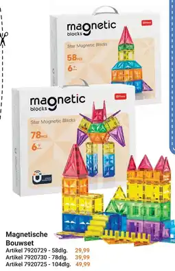 Lobbes Magnetische Bouwset aanbieding