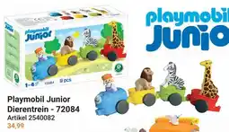 Lobbes Playmobil Junior Dierentrein 72084 aanbieding