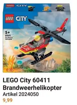 Lobbes lego city brandweerhelikopter aanbieding
