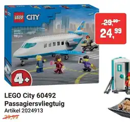 Lobbes LEGO City Passagiersvliegtuig aanbieding