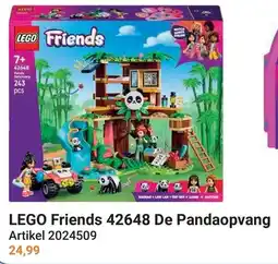 Lobbes LEGO Friends 42648 De Pandaopvang aanbieding